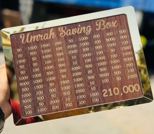 "Apni Umrah ki Dua Ko Haqiqat Banaye – Umrah Saving Box 🕋💰"